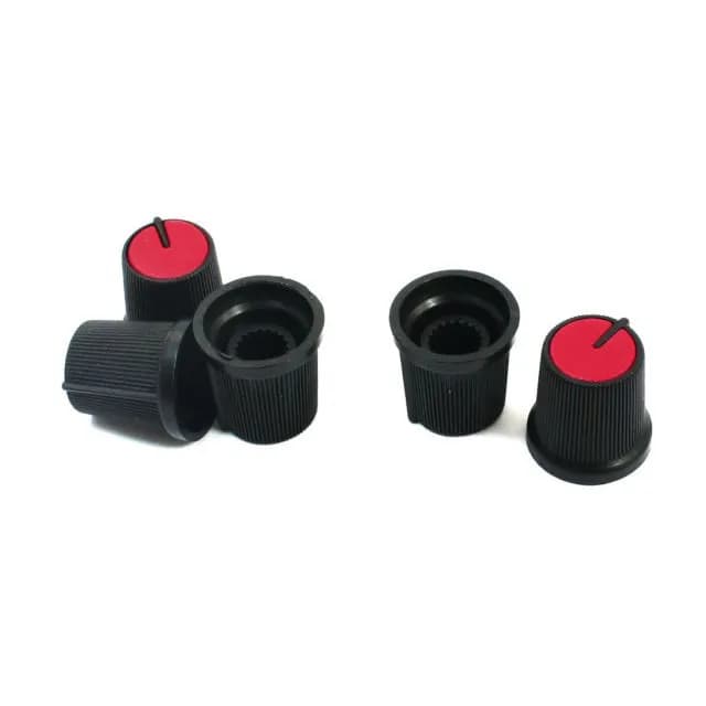 Potentiometer Knob Cap Plastic 
