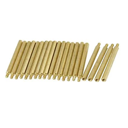 Female to Male Spacer Brass M3*10+6mm