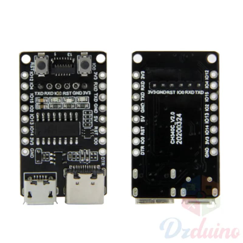 Adaptateur Ethernet à puce  TTGO (downloader)