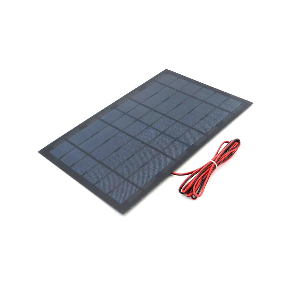 6V 10W solar pannel 340x220mm with 20cm wire