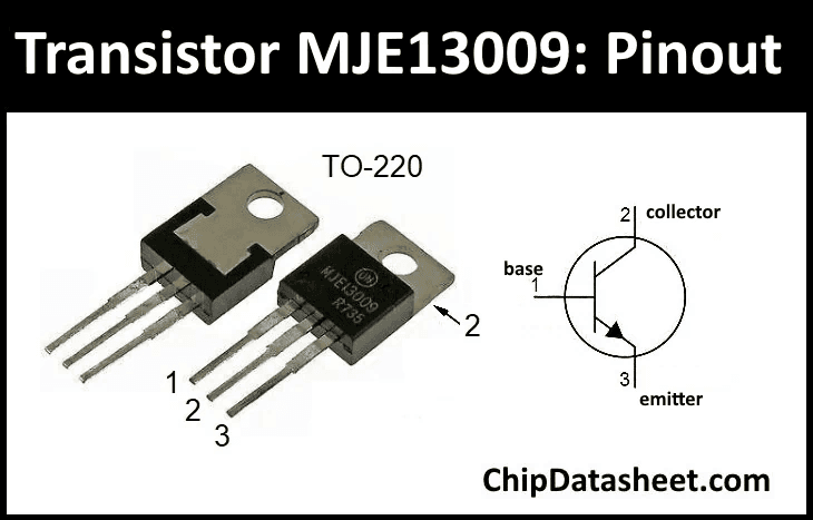MJE13009 TRANSISTOR NPN 400V 12A — image 1