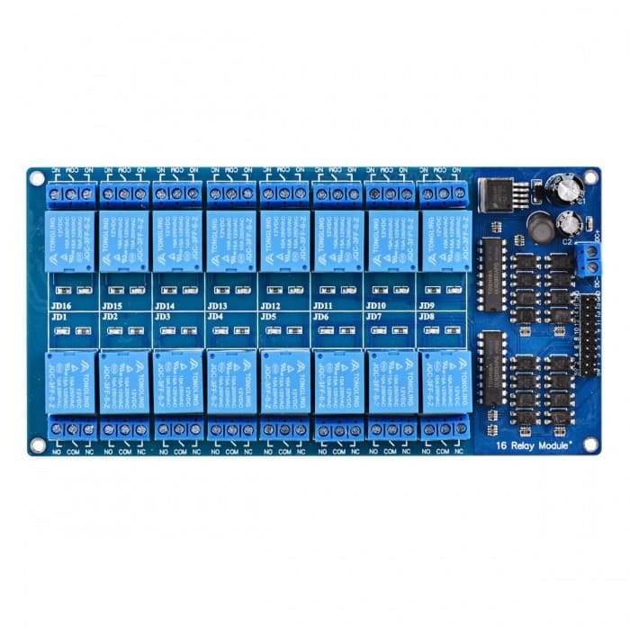 16 Channel Relay Controller Board 12V — image 1