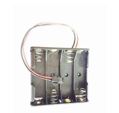 Battery Holder - 4xAA  with JST Connector — image 1